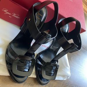 Roger Vivier Tribale Buckle Sandal